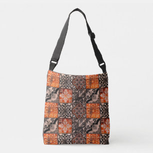 Tangerine Tile Crossbody Bag