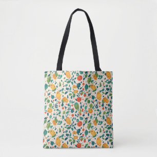 tangerine tote bag
