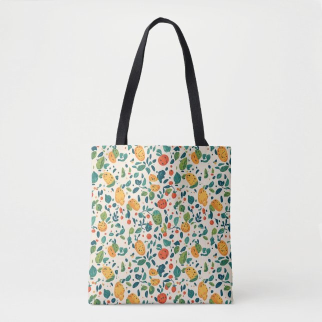 tangerine tote bag (Front)