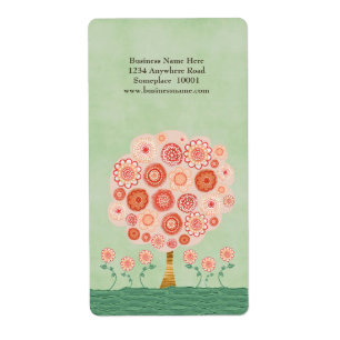 Tangerine Tree Dream Name Address Label