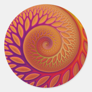 Tangerine Twist Sticker