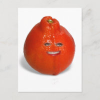 Tangerine  With Girl Face