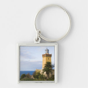 Tangier Morocco lighthouse at Cap Spartel Key Ring
