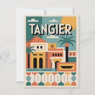 Tangier Vintage Postcard