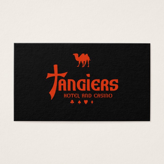 Tangiers Hotel And Casino Las Vegas Bugsy Siegel R (Front)