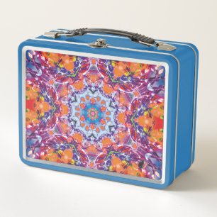 Tangiers Kaleidoscope Metal Lunchbox