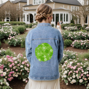 Tangle of Clovers Denim Jacket