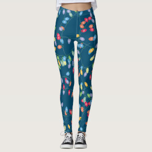 Tangled Christmas Lights Leggings