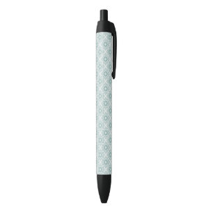 Tangled Lattice Pattern Black Ink Pen