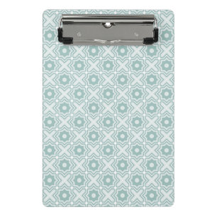 Tangled Lattice Pattern Mini Clipboard