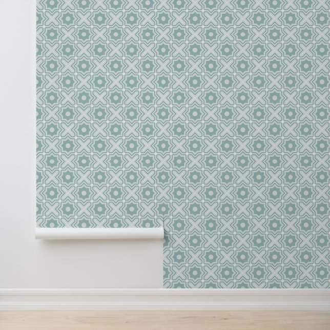 Tangled Lattice Pattern Wallpaper (Application)