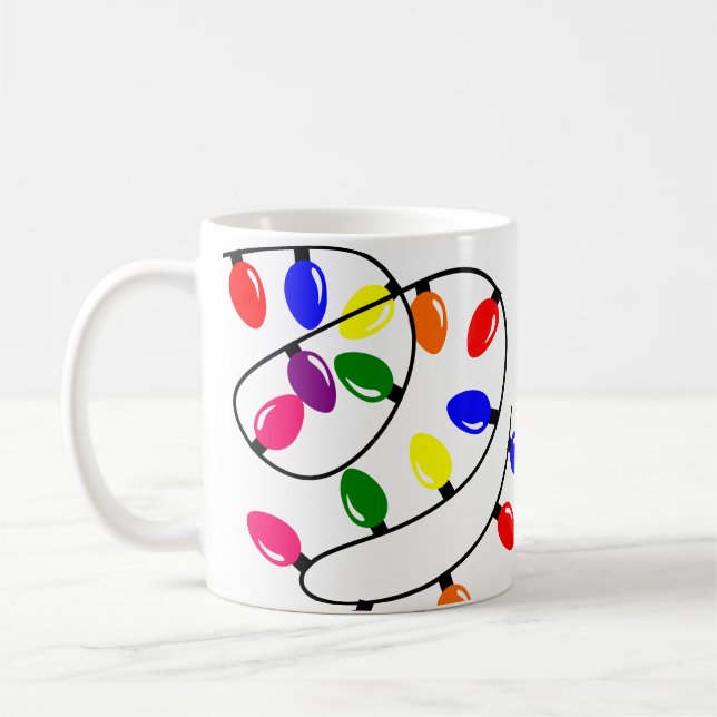 Tangled Lights Coffee Mug (Left)