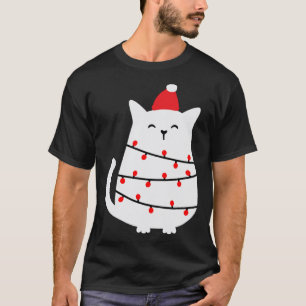 Tangled Up In Christmas Tree Lights Xmas Costume S T-Shirt