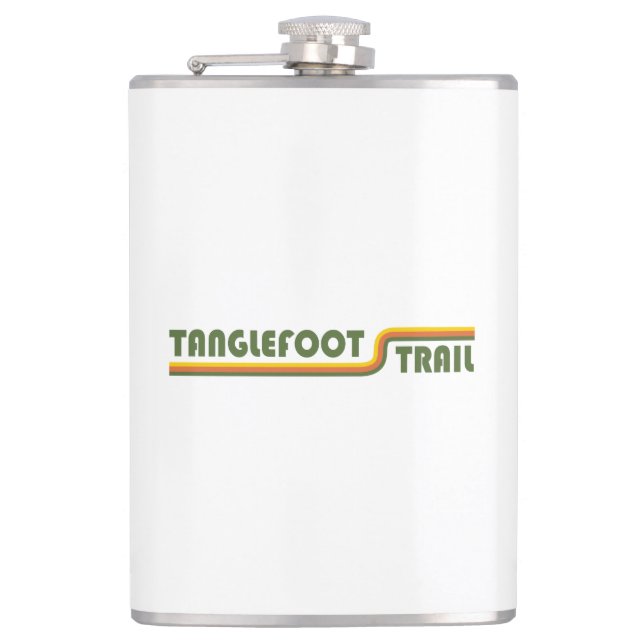 Tanglefoot Trail Hip Flask (Front)