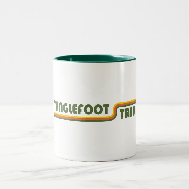 Tanglefoot Trail Two-Tone Coffee Mug (Center)