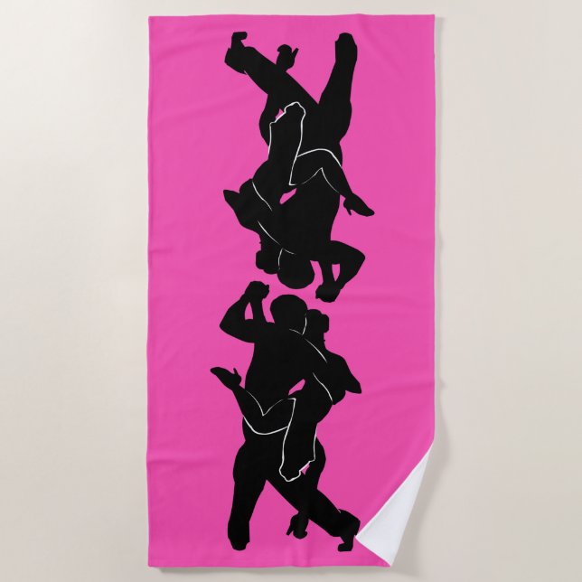 Tango 2 - beach towel (Front)