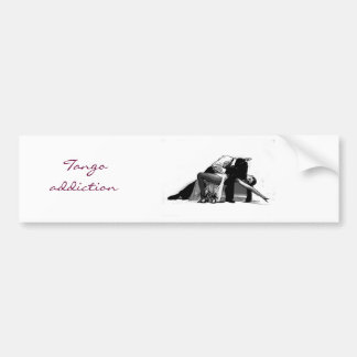 TANGO ADDICTION BUMPER STICKER