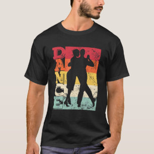 Tango Argentino Dancing Heartbeat Milonga Vals Tan T-Shirt