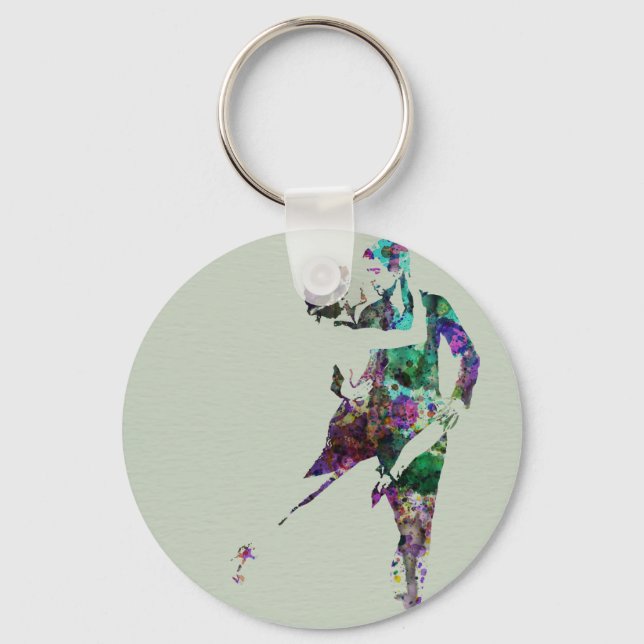 Tango Dance Key Ring (Front)