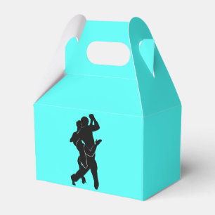 Tango Dancer Couple Favour Box - Your Colour - Tex