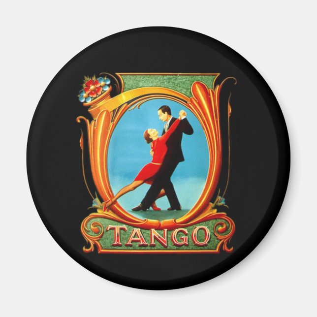 Tango Dancer Magnet (Front)