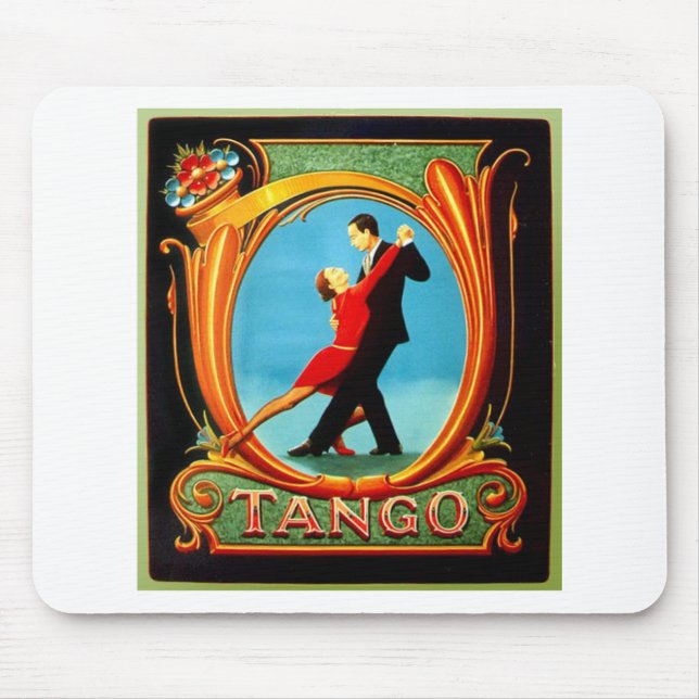 Tango Dancer Mouse Pad (Front)