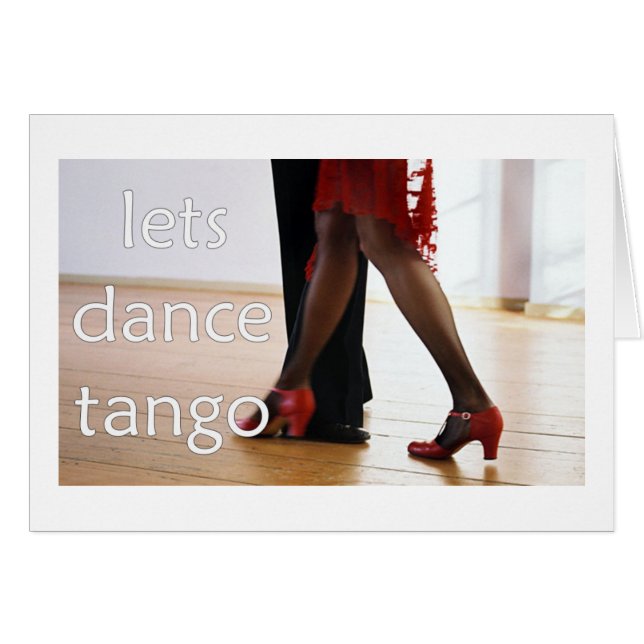 Tango Dancers! (Front Horizontal)
