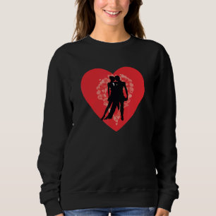 Tango Dancers Couple Argentine Ballroom Dance Danc Sweatshirt