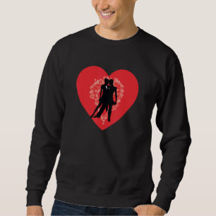 Tango Dancers Couple Argentine Ballroom Dance Danc Sweatshirt