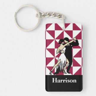 Tango Dancers Key Ring