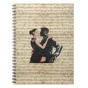 Tango dancers notebook