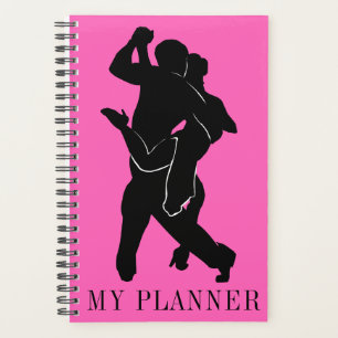 Tango Dancers Planner Pink or Choose Colour