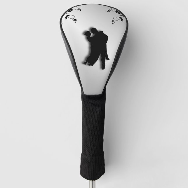 Tango Dancers Silhouette 1 Golf Head Cover (Front)