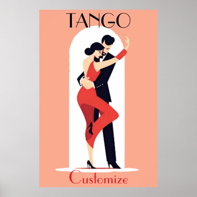 Tango Dancers Thunder_Cove Poster (Front)