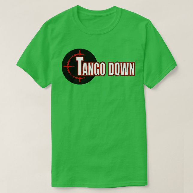Tango Down T-Shirt (Design Front)