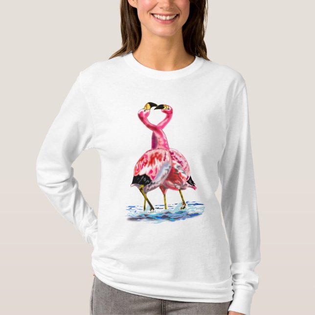 Tango Flamingo 2 T-Shirt (Front)