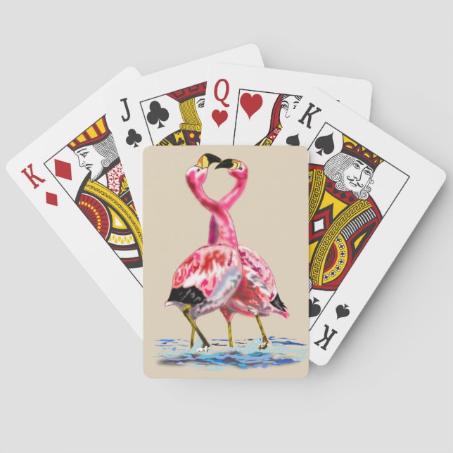 Tango Flamingo Playing Cards (Back)