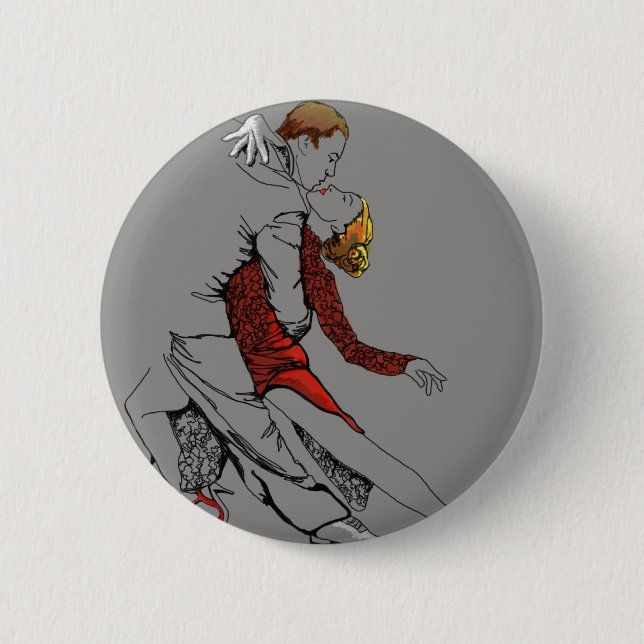 Tango Intimacy 6 Cm Round Badge (Front)