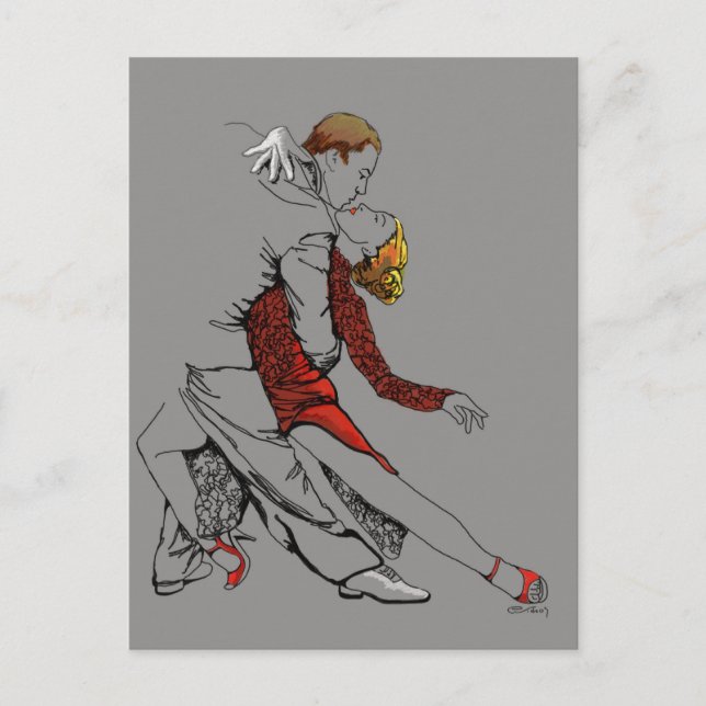 Tango Intimacy Postcard (Front)