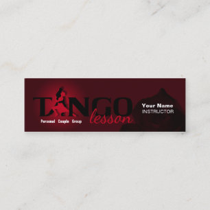 Tango Lesson - Business, Profile Card