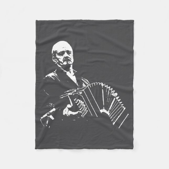 Tango Nuevo Astor Azzolla _1  Fleece Blanket (Front)