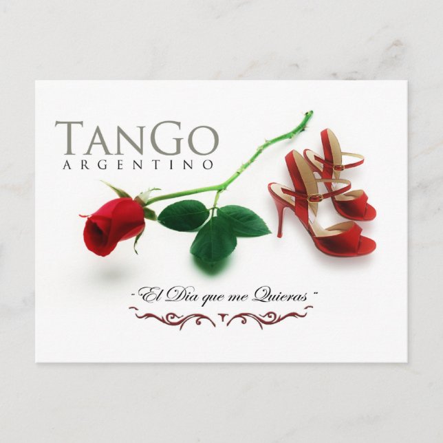 Tango spring postcard (Front)