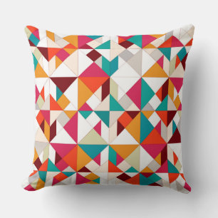 tangram geo cushion