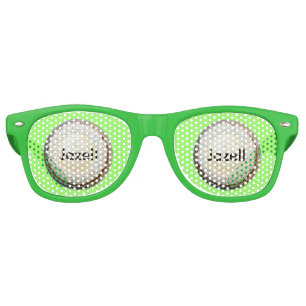 Tangy Key Lime Pie Fun Retro Sunglasses