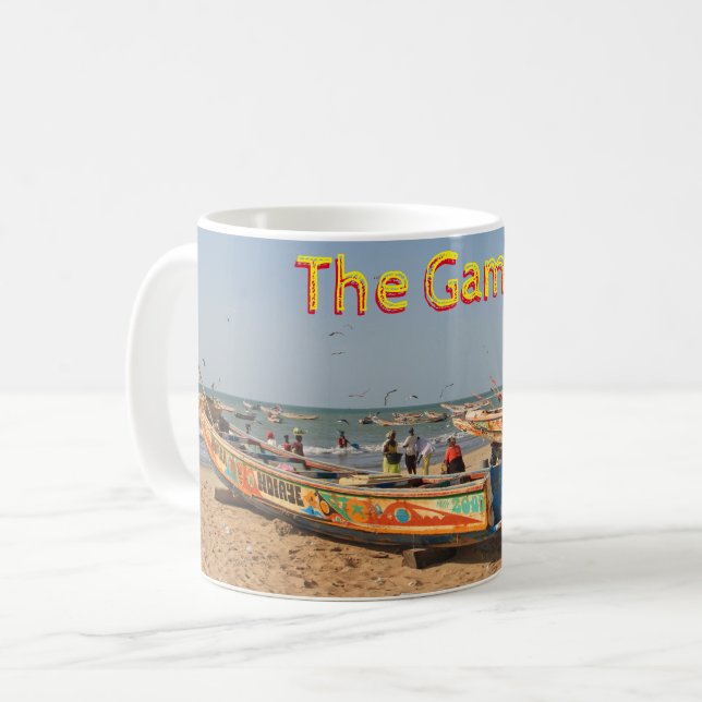 Tanji, Gambia Coffee Mug (Front Left)