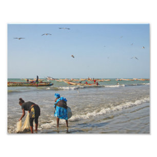 Tanji, Gambia Photo Print