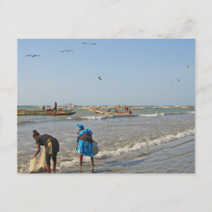 Tanji, Gambia Postcard