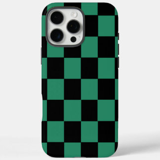 Tanjiro kimono pattern, demon slayer iPhone 16 pro max case