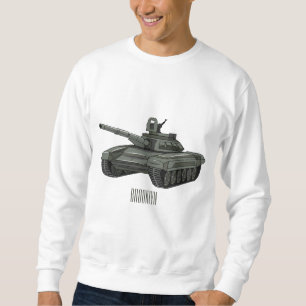 Tank cartoon illustration
