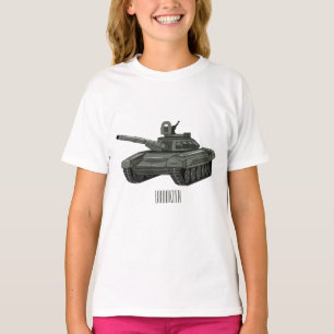 Tank cartoon illustration